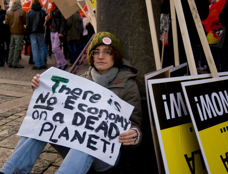 There is no economy on a dead planet 