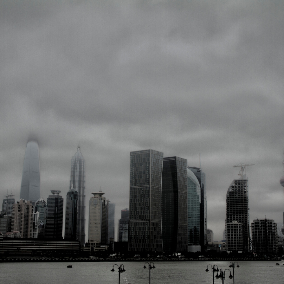 Pudon Sky line HDR photo shanghai
